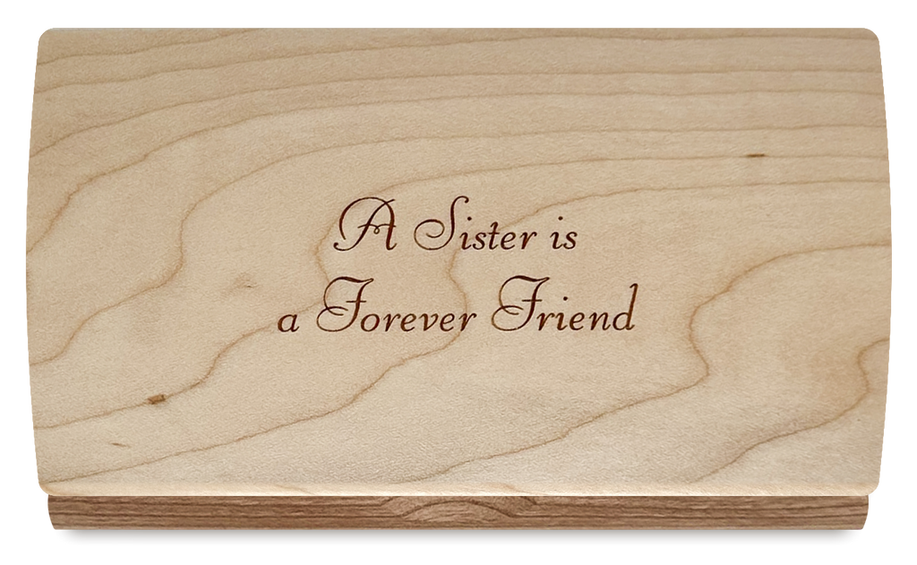 Quote Keepsake Box (A sister...)
