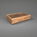 Large Valet Box — Cherry with Walnut Lid