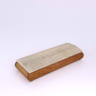 Wooden handmade Pen Box Cherry Curly Maple by Mikutowski Woodworking