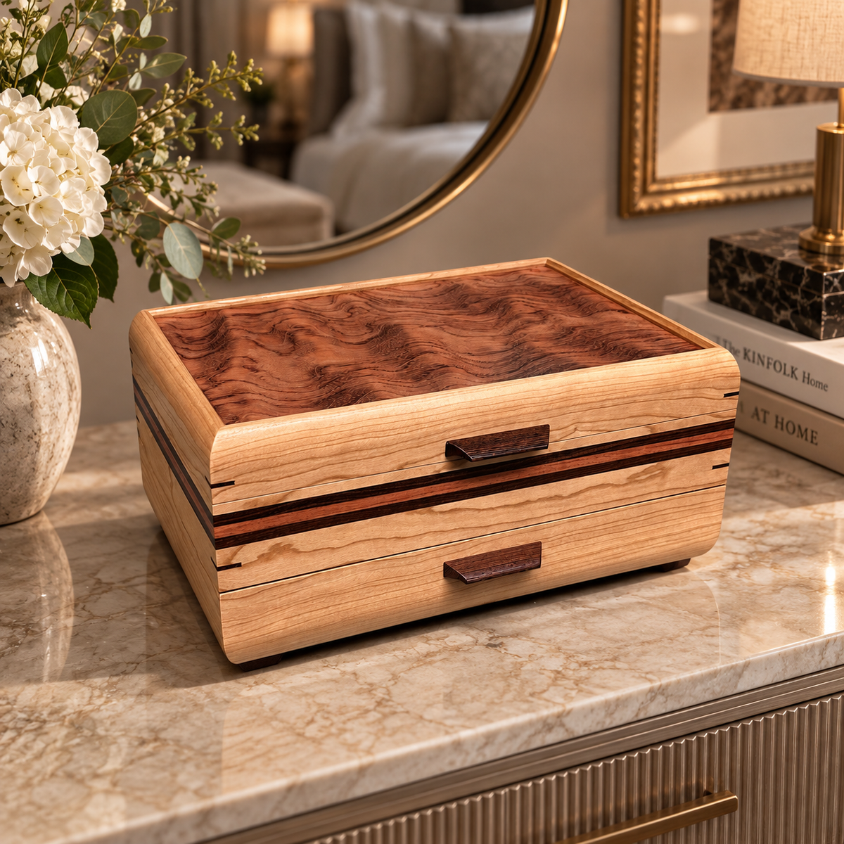 The One — October 2026 · Cherry Sophisticated Chest