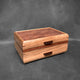 SELECT Sophisticated Jewelry Chest Cherry with Walnut Lid Bubinga and Walnut Stripes