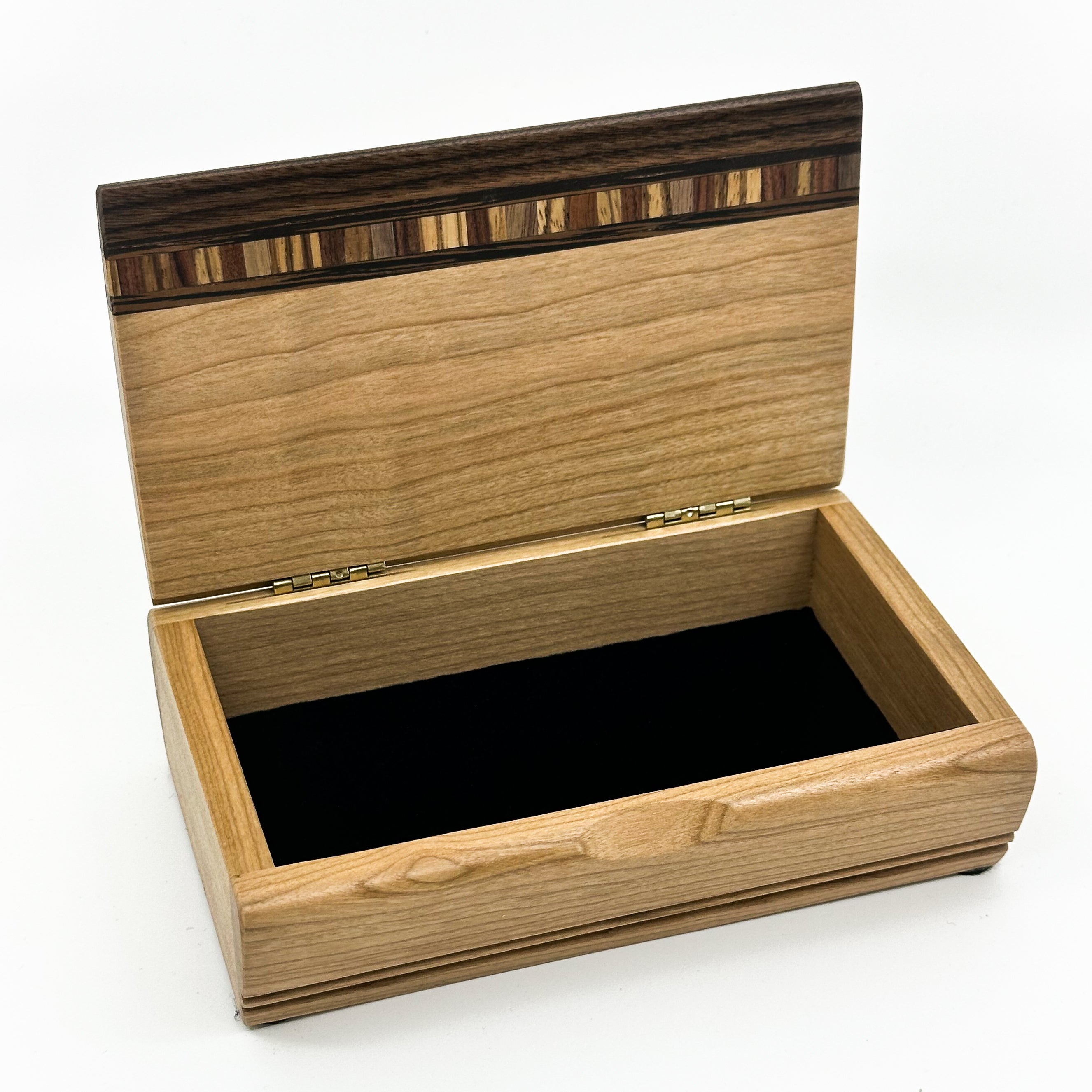 CHOCOLAT MENIER 木製ボックス Antique Chocolat Menier wooden box from Bellevue Vintage