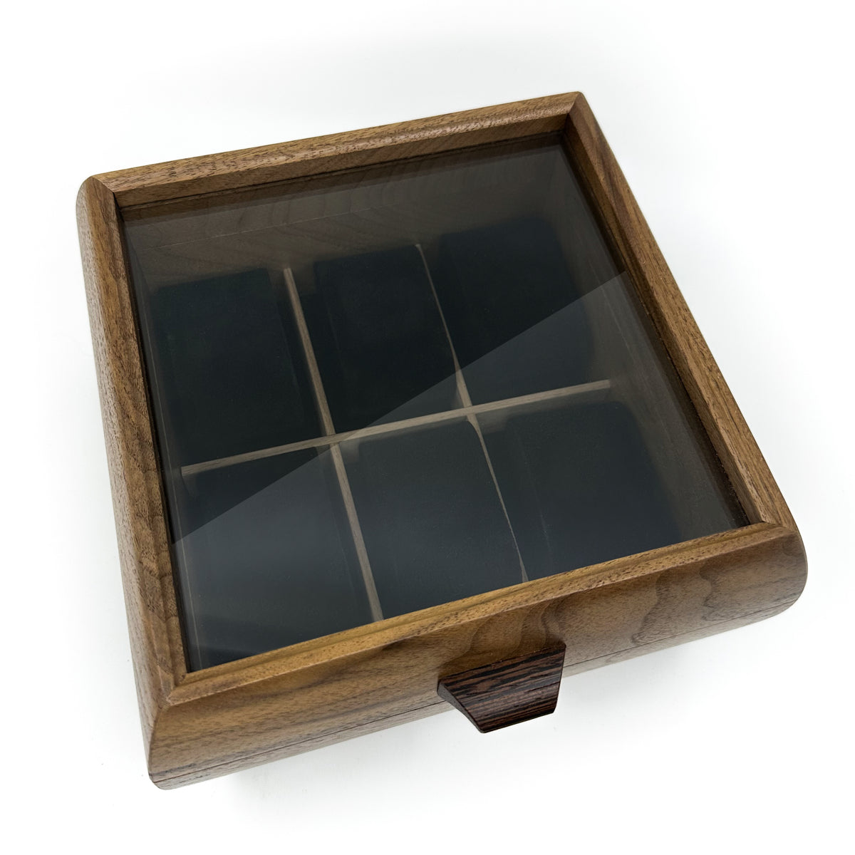 Wooden Watch Box for 6 Watches — Walnut