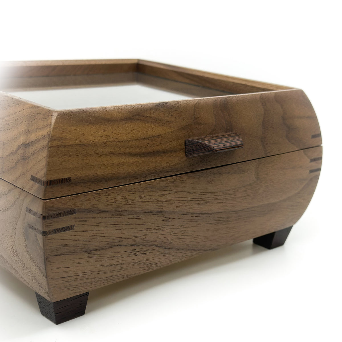 Wooden Watch Box for 6 Watches — Walnut