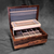 SELECT Sophisticated Jewelry Chest Rosewood with Rosewood Lid Wenge Stripe