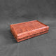 SELECT Large Valet Box in Bubinga with Bubinga lid and Wenge stripes with Single Check Inlay