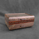 SELECT Sophisticated Jewelry Chest Walnut with Walnut lid and Padauk and Wenge Stripe with Triple Check