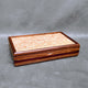 SELECT Large Valet Box in Rosewood with Tamo Ash Lid and Wenge and Purpleheart Stripes