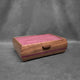 SELECT Elegance Jewelry Box Walnut with Purpleheart Lid Purpleheart Stripe #1