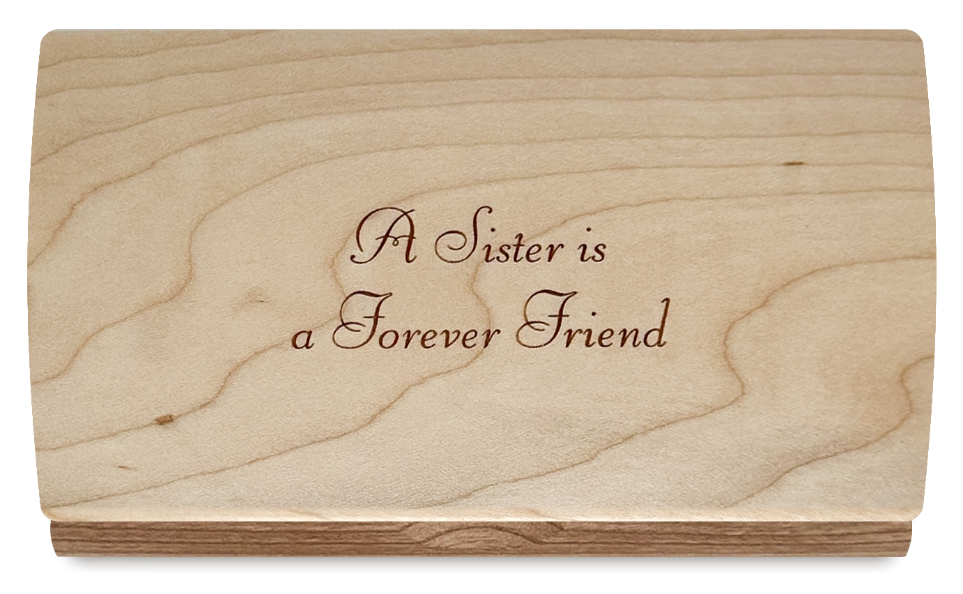 Quote Keepsake Box (A sister...)