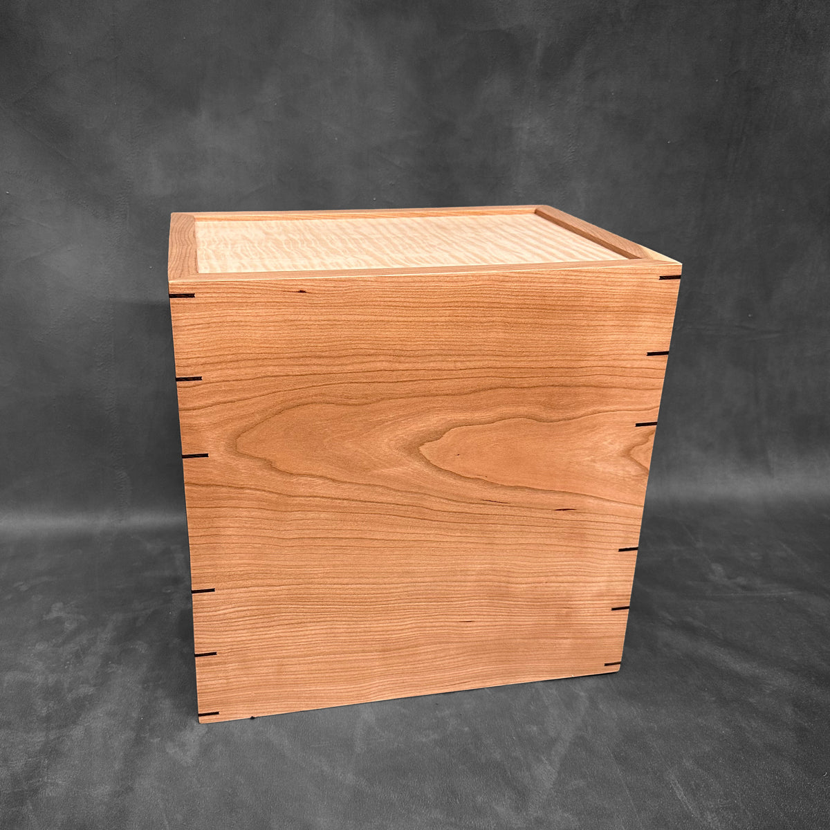 SELECT 5-Drawer Jewelry Chest in Cherry with Curly Maple Lid