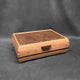 SELECT Elegance Jewelry Box Cherry with Walnut Lid Wenge Stripe