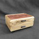 Sophisticated Jewelry Chest American Chestnut with Bubinga Lid #5