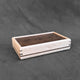 SELECT Large Valet Box in Curly Maple with Swirled Walnut lid and Walnut Stripe