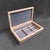 SELECT Large Valet Box in Curly Maple with Curly Maple lid and Wenge Stripe