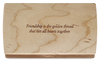 Quote Keepsake Box (Friendship..)