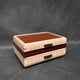 SELECT Sophisticated Jewelry Chest Curly maple with Padauk lid Wenge, Rosewood, Padauk Stripes