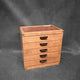 SELECT 5-Drawer Jewelry Chest in Cherry with Bubinga Lid