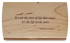 Quote Keepsake Box (It's not..)