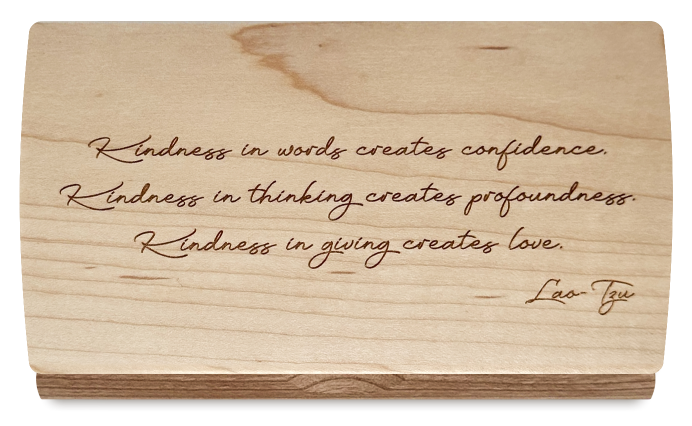 Quote Keepsake Box (Kindness..)