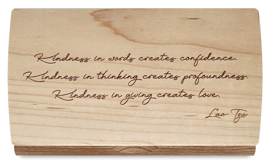 Quote Keepsake Box (Kindness..)