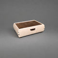 Elegance Jewelry Box — Curly Maple with Walnut Lid
