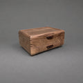 Sophisticated Jewelry Chest — Walnut with Walnut Lid