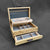 Sophisticated Jewelry Chest American Chestnut with Bubinga Lid #4