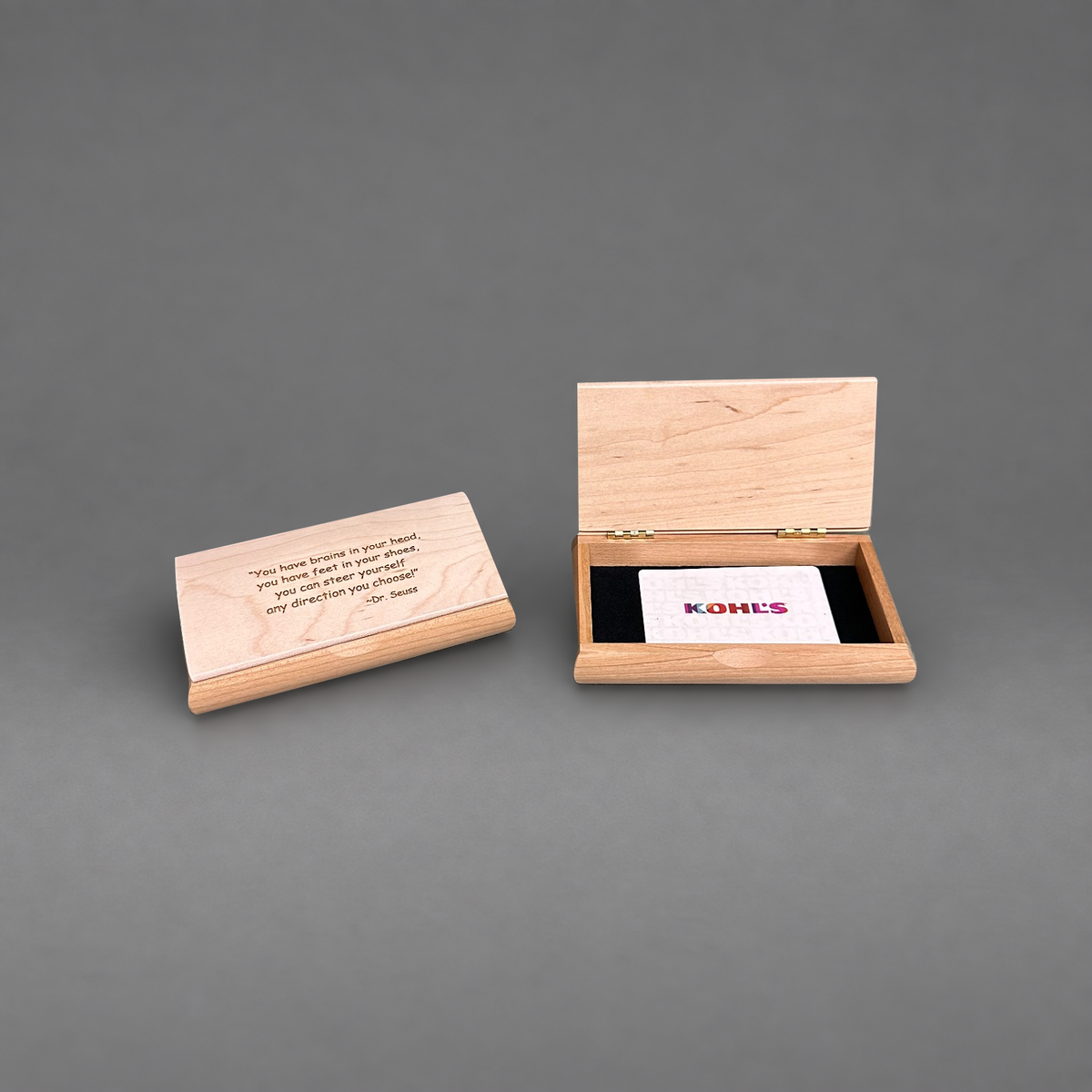 Cherry Possibility Box open and closed pair