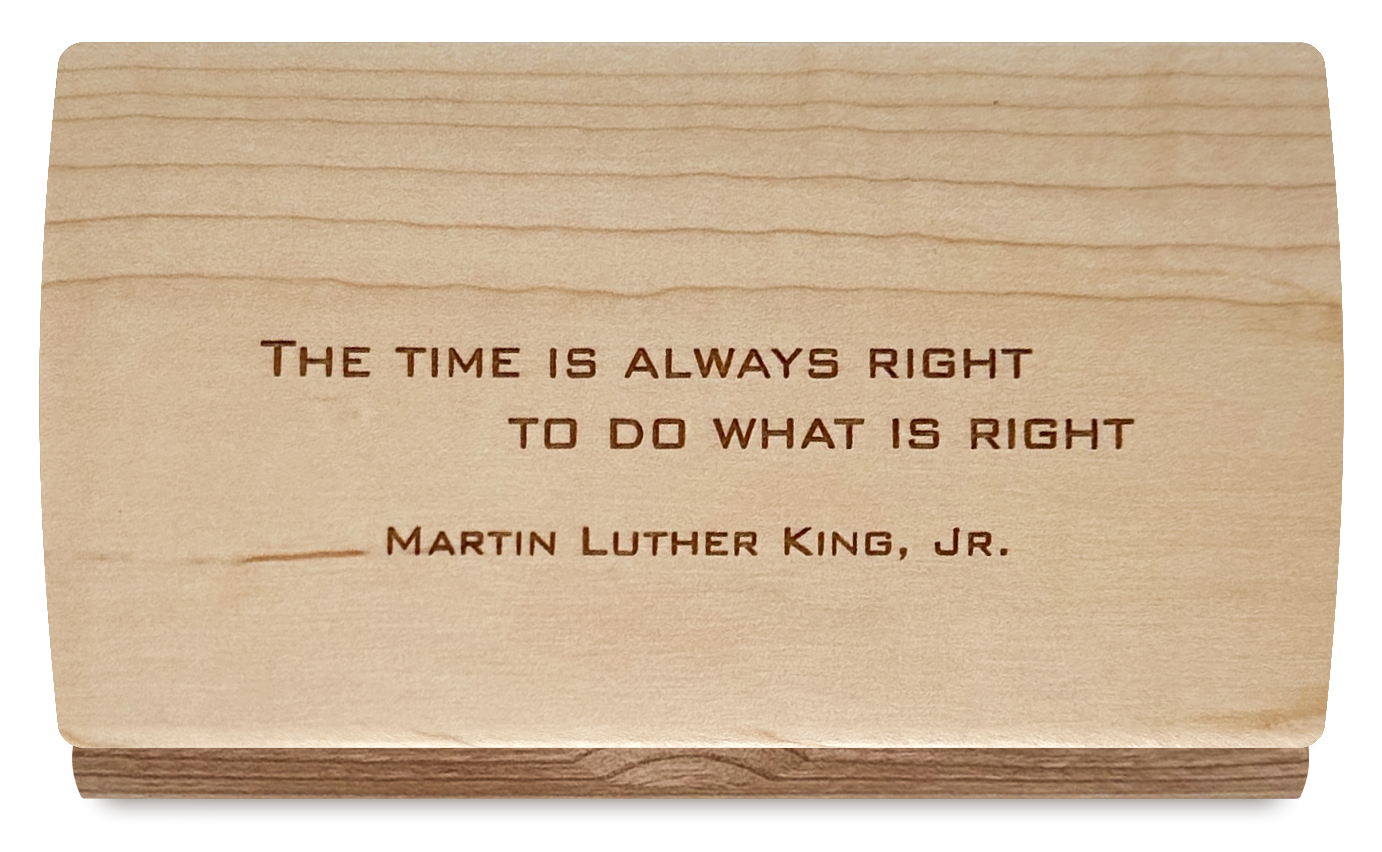 Quote Keepsake Box (The time...)