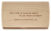 Quote Keepsake Box (The time...)