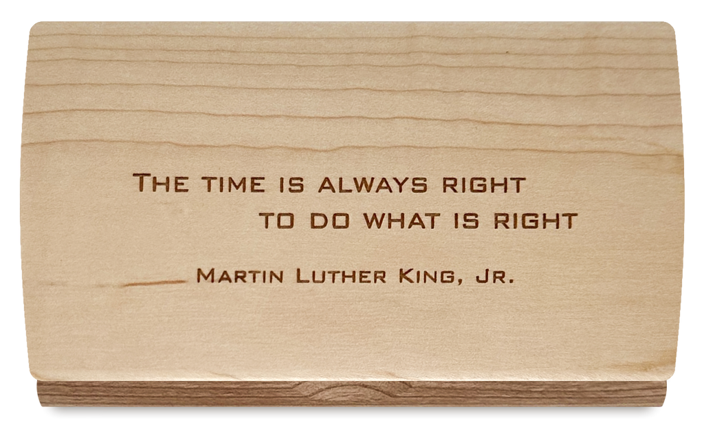 Quote Keepsake Box (The time...)