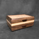 SELECT Sophisticated Jewelry Chest Walnut with Birdseye maple Lid and Cherry and Birdseye maple Stripes