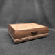 SELECT Elegance Jewelry Box Walnut with Tamo Ash Lid Curly Maple and Zebrawood Stripe