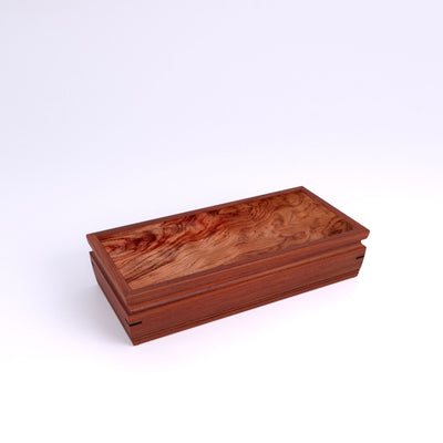 Wooden handmade Sentinel Jewelry Box Bubinga Bubinga by Mikutowski Woodworking