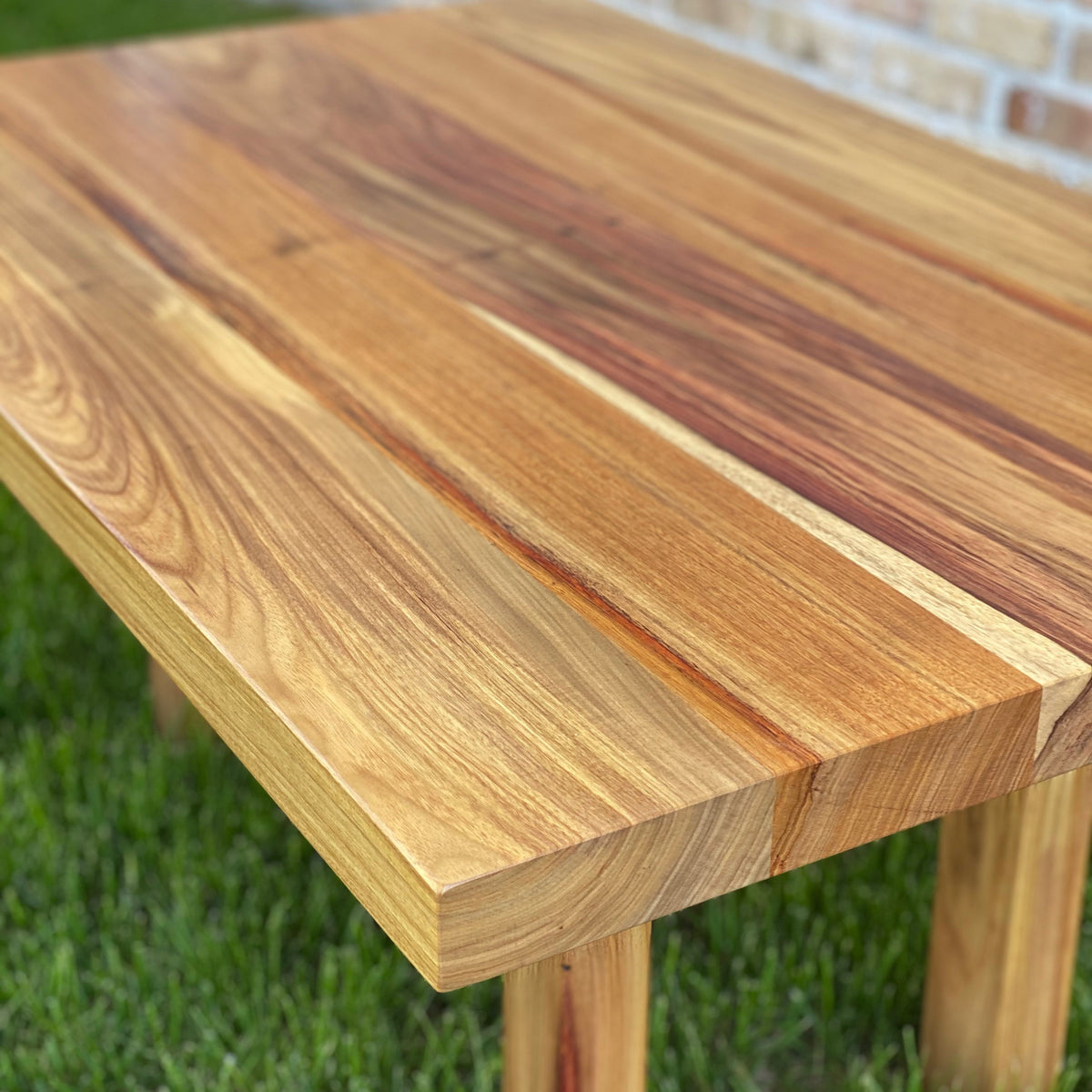 Wooden handmade Canarywood Coffee Table Canarywood by Mikutowski Woodworking