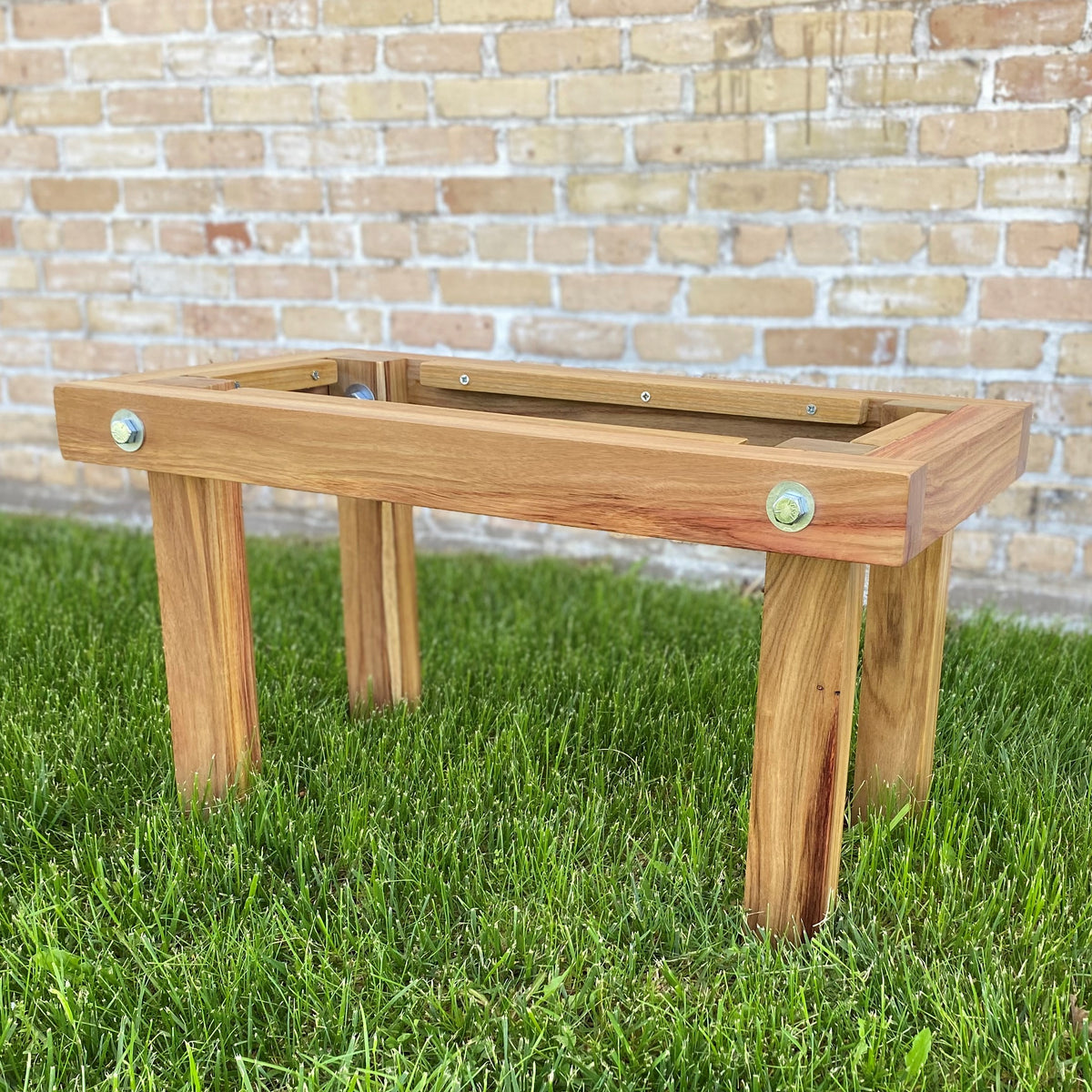 Wooden handmade Canarywood Coffee Table Canarywood by Mikutowski Woodworking