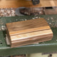 SELECT Keepsake Treasure Box Walnut with American Wood Stripe