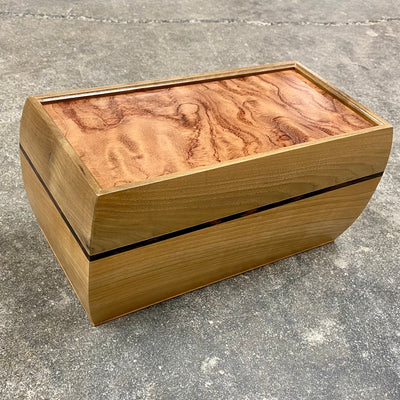 Large Cremation Urn for Ashes Classic Stripe