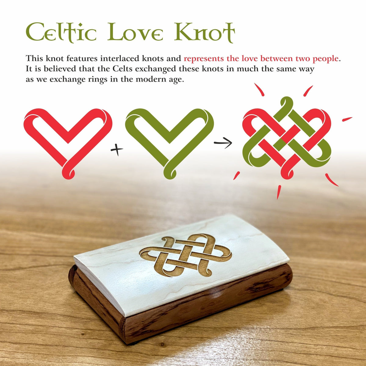 Irish Blessing Engraved Keepsake Box — St. Patrick's Day