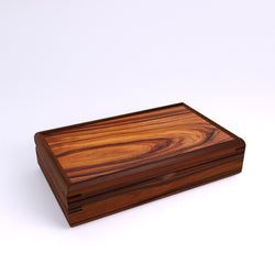 Wooden handmade Large Valet Box Rosewood Rosewood by Mikutowski Woodworking