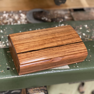 Wooden handmade SELECT Treasure Box Bubinga Bubinga by Mikutowski Woodworking