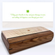 St. Patrick's Day QUOTE - Engraved Wooden Cache Box