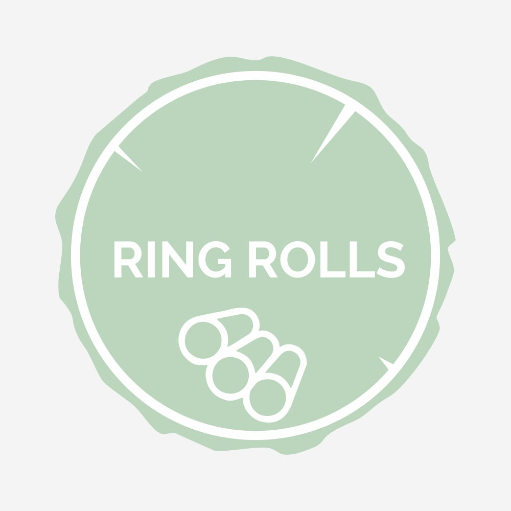 Wooden handmade ADDITIONAL RING ROLLS 25 Ring Rolls by Mikutowski Woodworking